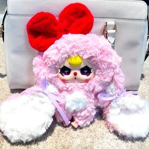 Rabbit coming back series - special type with surprised glass eyes